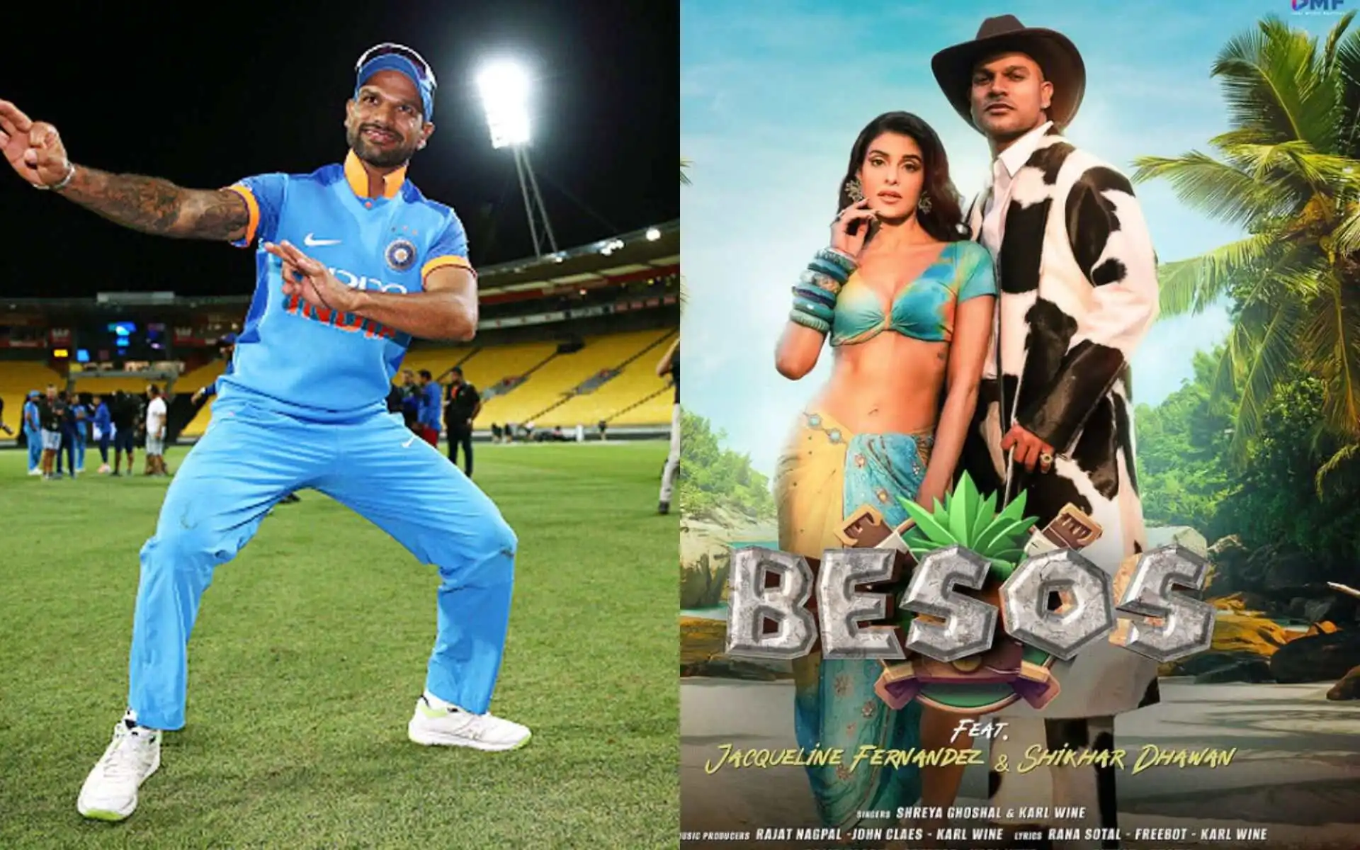 Besos! Shikhar Dhawan To Groove With Jacqueline Fernandez In Sizzling Music Video